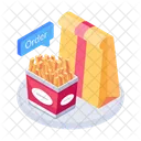 Food Delivery Meal Delivery Food Order Icon