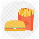 Fries Burger Potato Icon