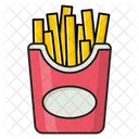 Fries Fried  Icon
