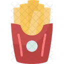 Fries Potato Snack Icon