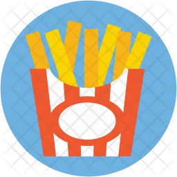 Fries Pack  Icon