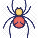 Frightening Halloween Spider Scary Icon