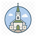 Frikirkjan Church Famous Building Landmark Icon