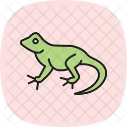 Frilled lizard  Icon