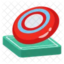 Frisbee Disco Juguete Icono