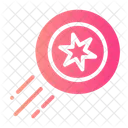Frisbee Pet Toy Disk Icon