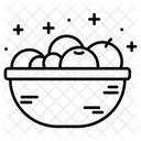 Frisches Obst Obst Obstkorb Symbol