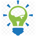 Frische Idee Gluhbirne Kreativitat Symbol