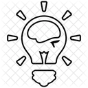 Frische Idee Gluhbirne Kreativitat Symbol