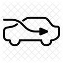 Frischluft Luftzirkulation Klimaanlage Symbol