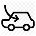 Frischluftzirkulation Symbol