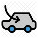 Frischluftzirkulation Symbol
