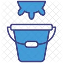 Milcheimer Milch Eimer Symbol