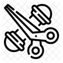 Friseursalon Friseursalon Friseurstange Symbol