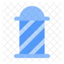 Friseursalon Friseurstange Haare Schneiden Symbol