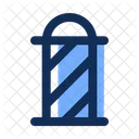 Friseursalon Friseurstange Haare Schneiden Symbol