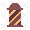 Friseursalon Friseurstange Haare Schneiden Symbol