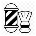 Friseurladen  Symbol