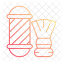 Friseurladen  Symbol