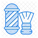 Friseursalon Friseursalon Haarpflege Symbol