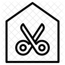 Friseurladen Symbol