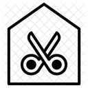 Friseurladen Symbol
