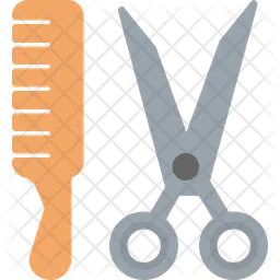 Friseurwerkzeuge  Symbol