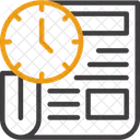 Frist uhr  Symbol