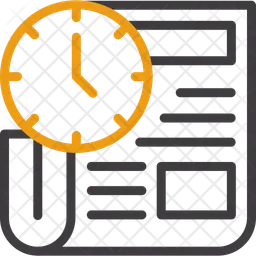 Frist uhr  Symbol