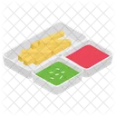 Frites Frites Snacks Icon