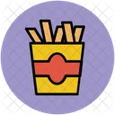 Frites Francais Junk Icon