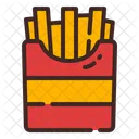 Frites Nourriture Restauration Rapide Icon