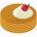 Pancake Dolci Dessert Icon