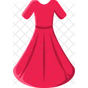Frock Women Clothes Cloth Icon