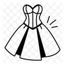 Frock Dress Apparel Icon