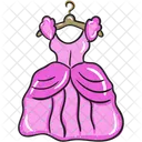 Frock Woman Dress Blouse Icon