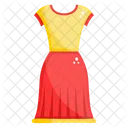 Dress Fashion Boutique Frock Icon