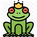 Frog Princess Crown Icon