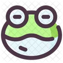 Spring Frog Frog Head Icon