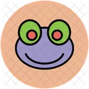 Frog Toad Face Icon