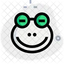 Frog Closed Eyes  Icon
