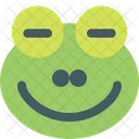 Frog Closed Eyes  Icon