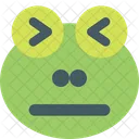 Frog Confounded  Icon