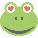 Frog Emoji Smiley Icon