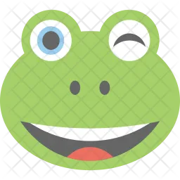 Frog Emoji  Icon