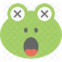 Frog Emoji Smiley Icon