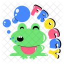 Frog Emoji  아이콘