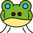 Frog Face Frog Amphibian Icon