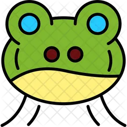 Frog Face  Icon