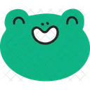 Frog Face Icon